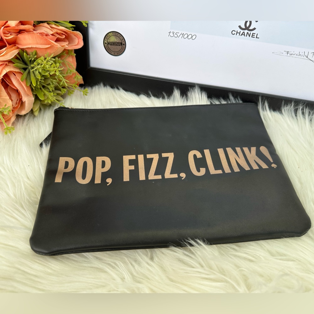 Kate Spade Pop, Fizz, Clint Pouch in Black